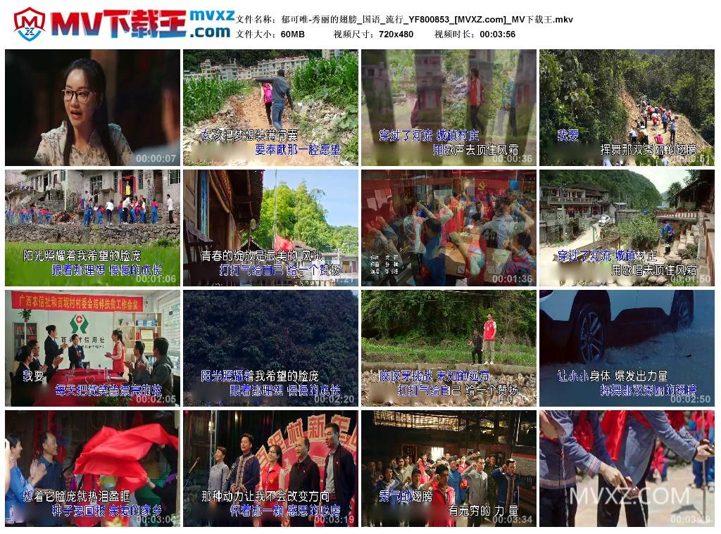 郁可唯-秀丽的翅膀_国语_流行_YF800853